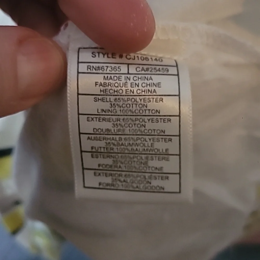 NWOT CUPCAKES AND CASHMERE MARGUERITE STRIPE DRESS W/ SHOULDER TIES Size 6 - Picture 4 of 7